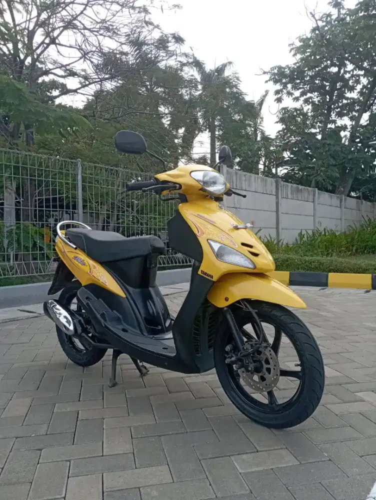 Mio sporty ganteng kece kuning lembayung asli tembus Faktur