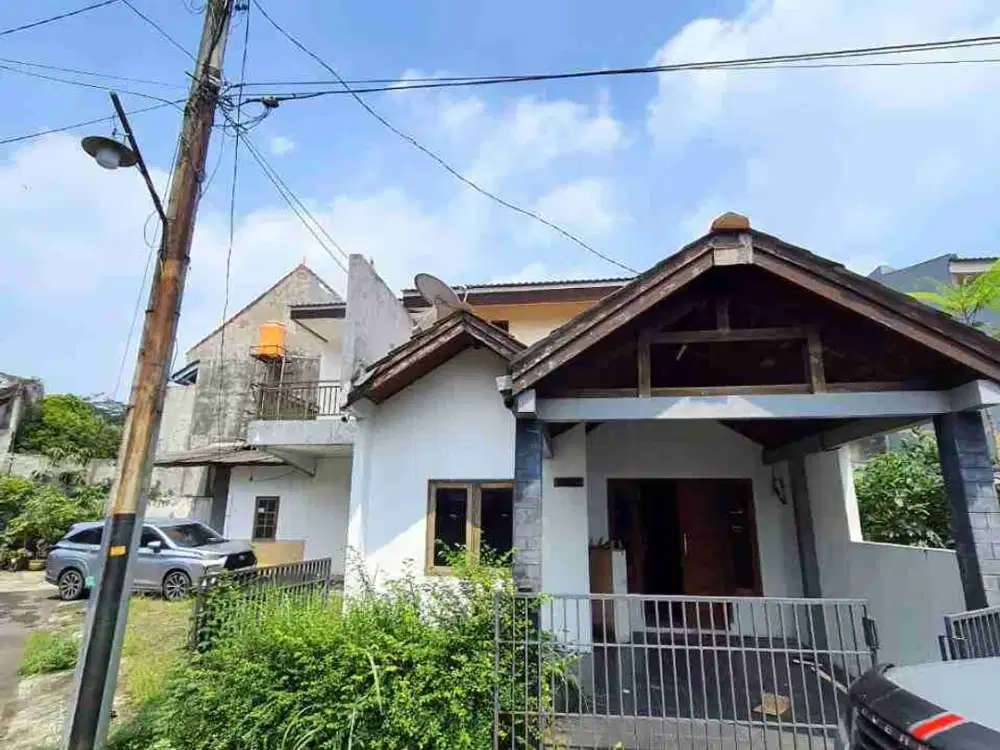 Dijual Murah Rumah 2 Lt. Dukuh Zamrud, Lahan Luas & Bangunan besar, Hanya 1 M-an saja‼️