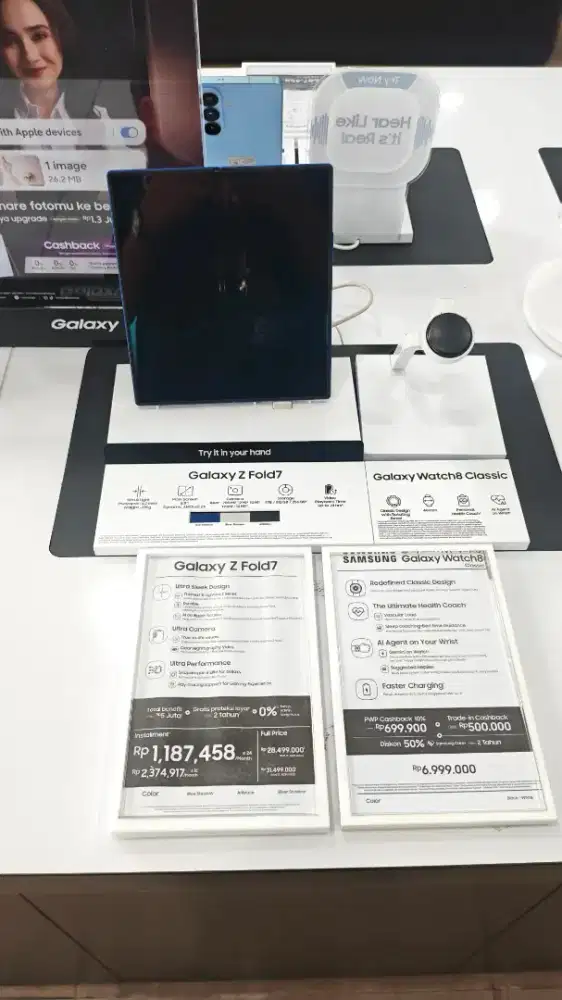 Samsung Galaxy Z Fold7 CICILAN 0% tanpa slip gaji