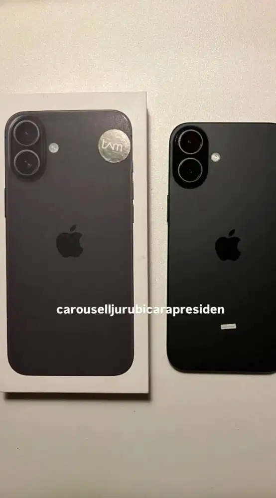 iPhone 16 Plus 128GB - Hitam - Garansi iBox