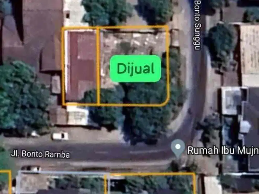 dijual tanah sudut dekat hotel claro