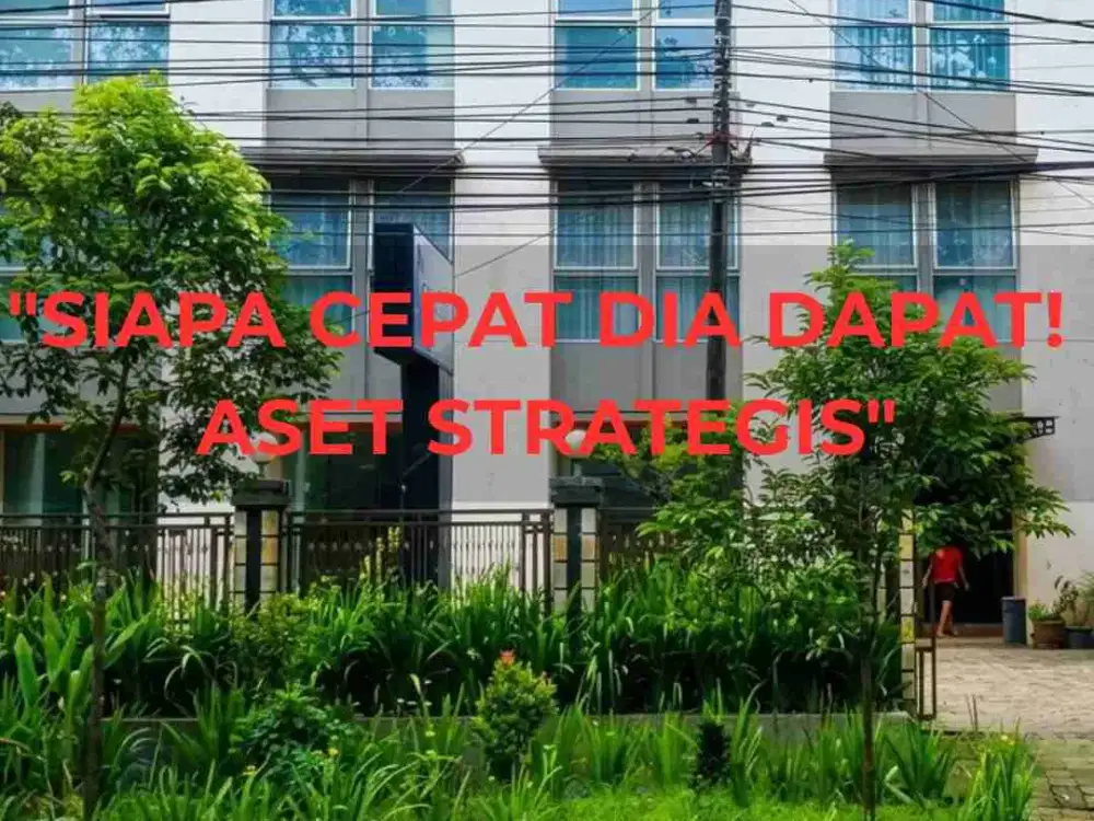 DIBAWAH HARGA PASAR! GEDUNG JALAN SUPRATMAN 3 LANTAI - SIAPA CEPAT DIA UNTUNG!