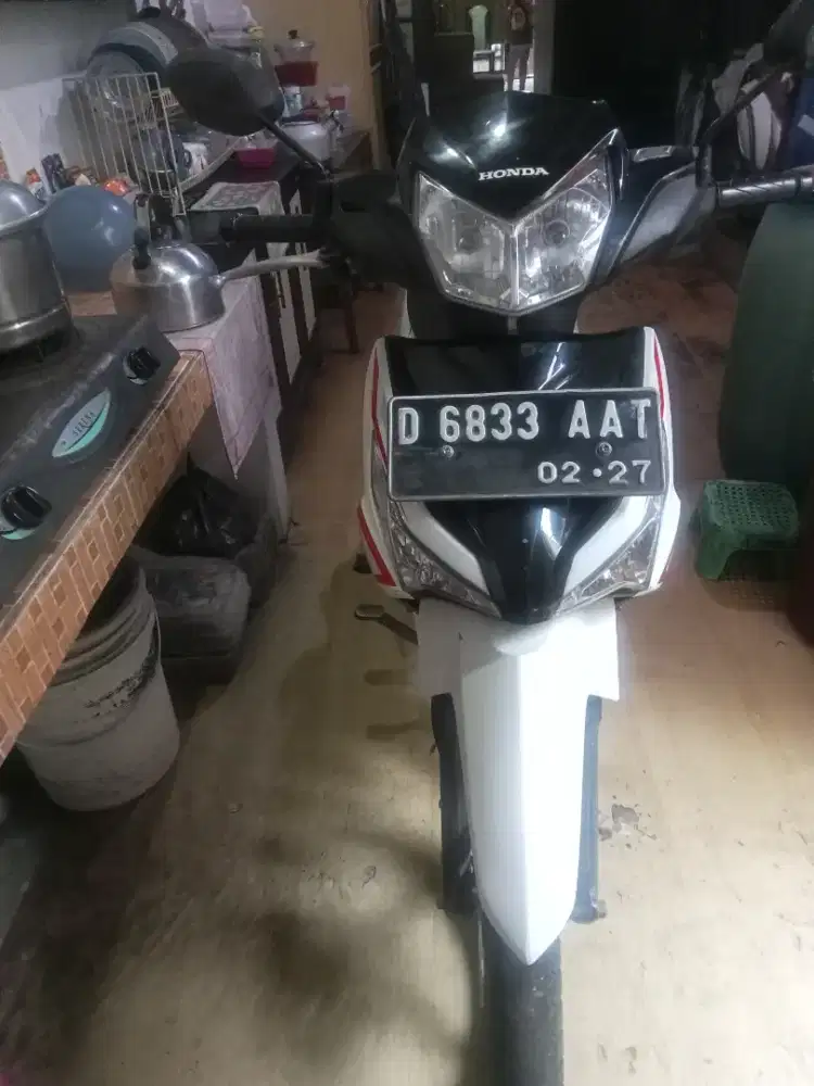 Motor Honda Supra x 125 tahun 2017