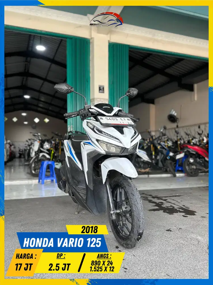 HONDA VARIO 125 2018 NEGO GAS POLL MASZEHH HIKMAH MOTOR KEPUH