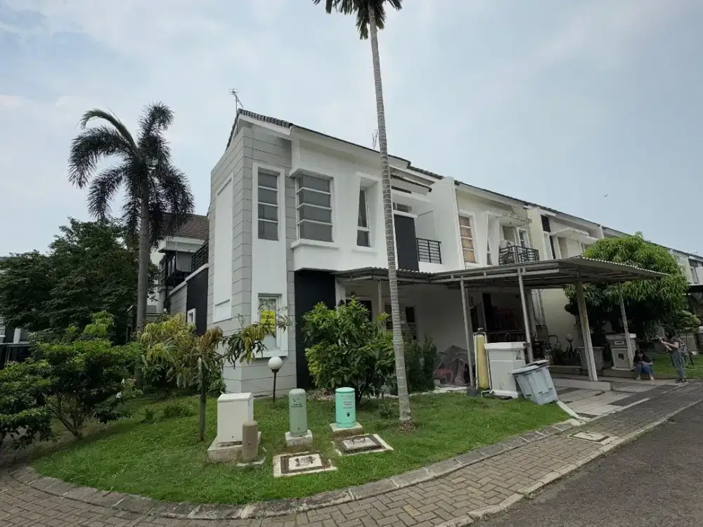 TURUN HARGA Dijual Rumah HOEK Fluorite GADING SERPONG