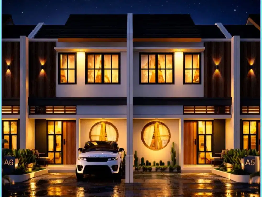 HUNIAN DALAM CLUSTER YOGYAKARTA 2 LANTAI 400 JUTAAN