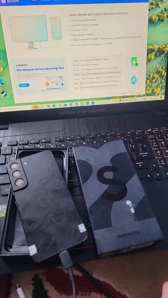 Samsung s22 ram 8/256 Fullset