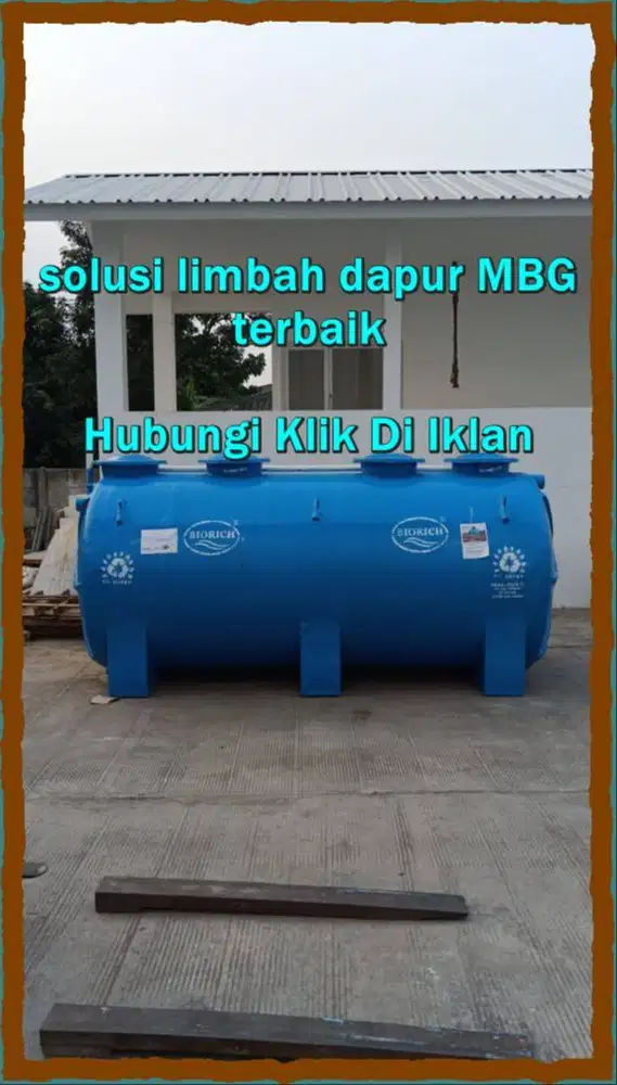 sistem IPAL dapur makanan MBG