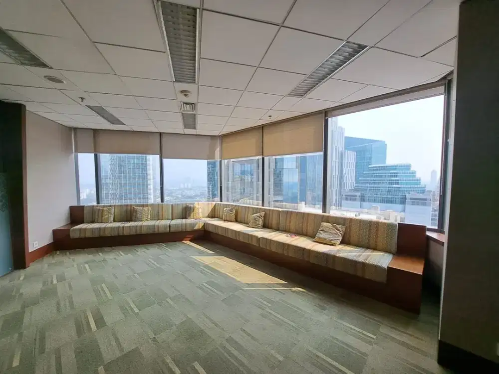 Sewa Kantor 127 m2 Sdh Ada Partisi di Gd. Bursa Efek Indonesia (BEI) SCBD