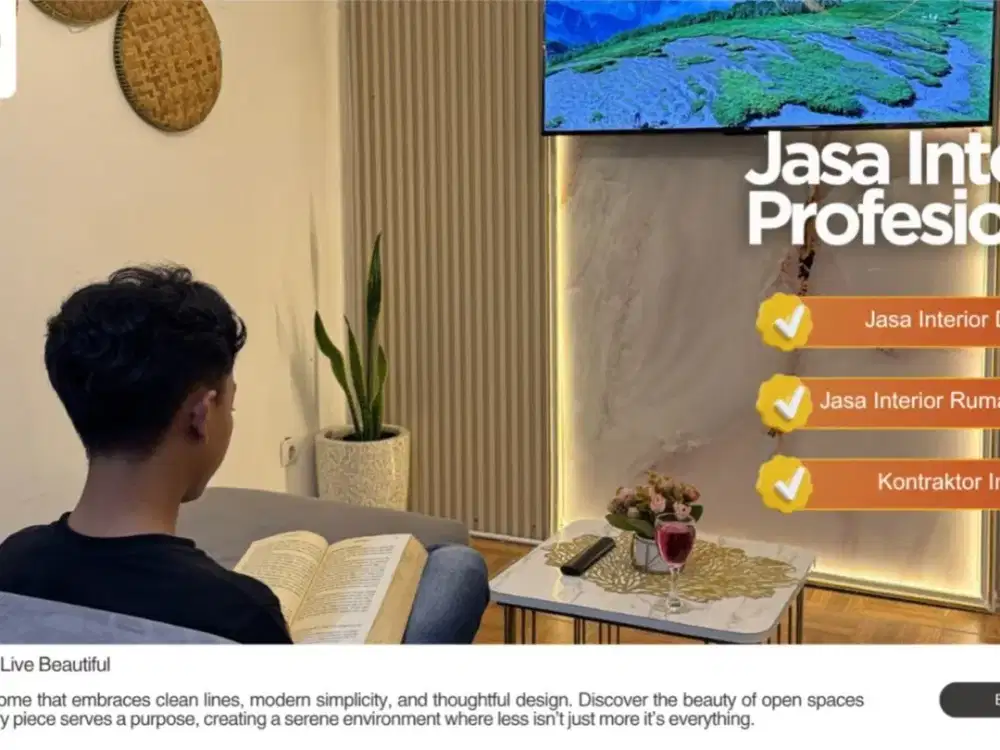 Jasa Interior Jogja Murah Custom Sesuai Kebutuhan Anda