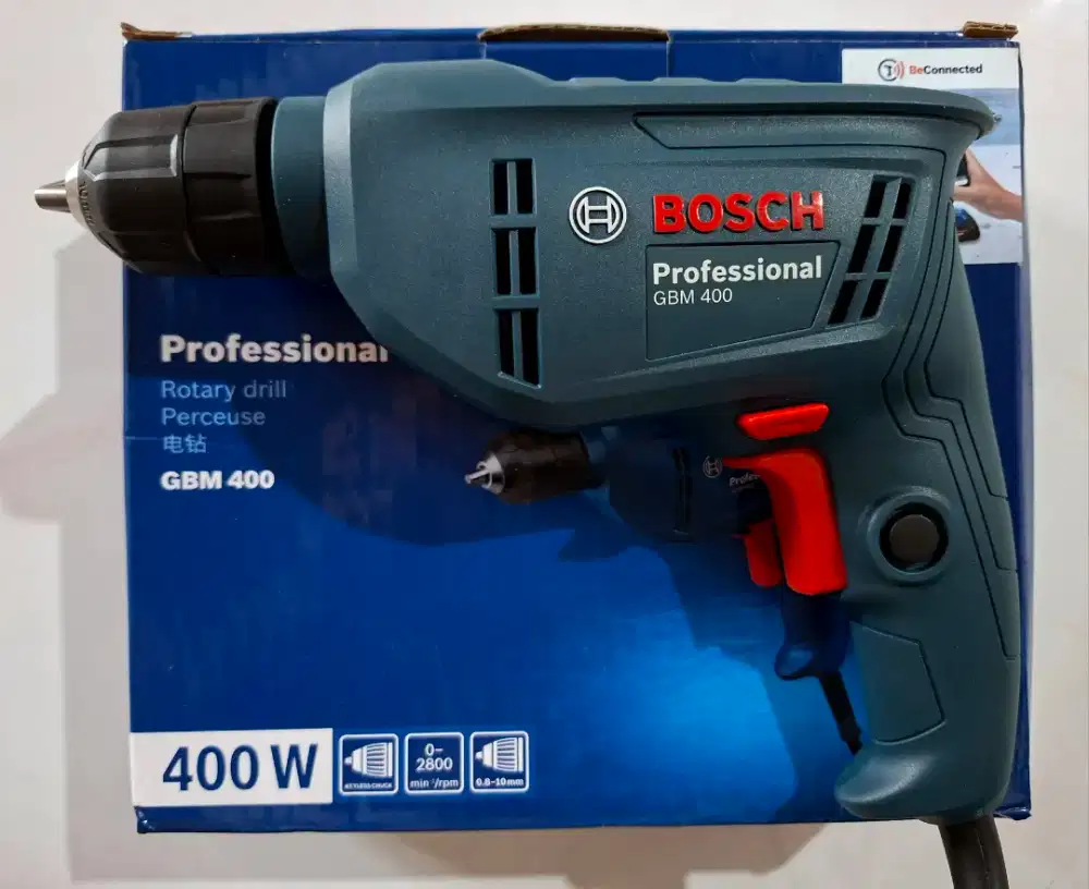 Baru Bosch gbm 400 mesin bor listrik profesional rotary drill