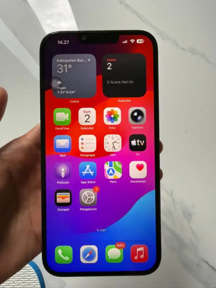 Iphone 13 promax ori mulus 98 persen