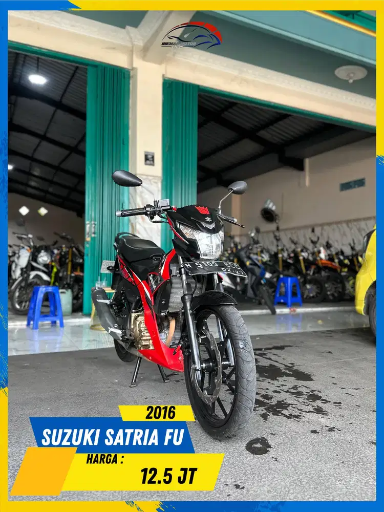 SUZUKI SATRIA FU 2016 MANTAP GASS MASZEHH HIKMAH MOTOR KEPUH