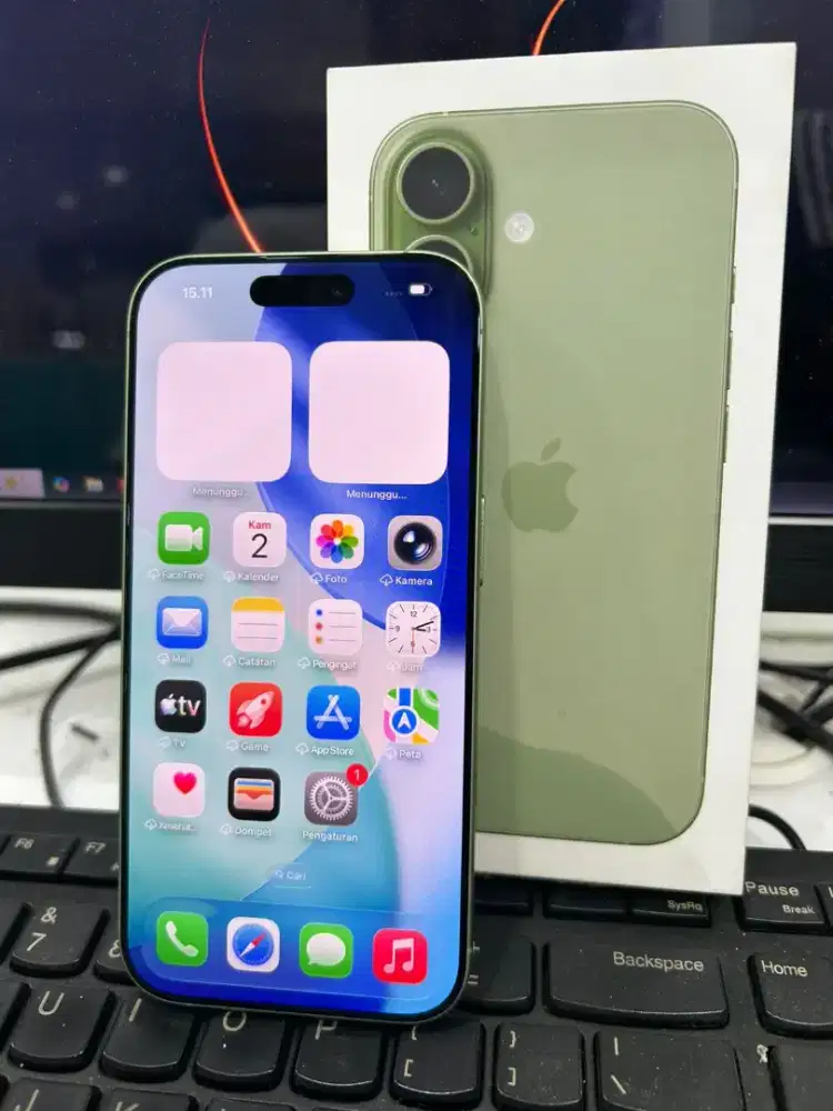 iphone 17 256gb ibox fulset garansi panjang baru 2 minggu