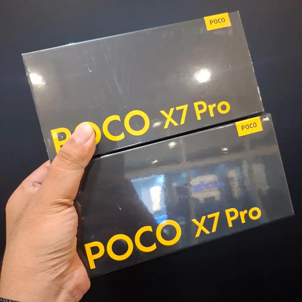 NEW POCO X7 PRO 12/512GB RESMI BARU SEGEL ORI JOGJA