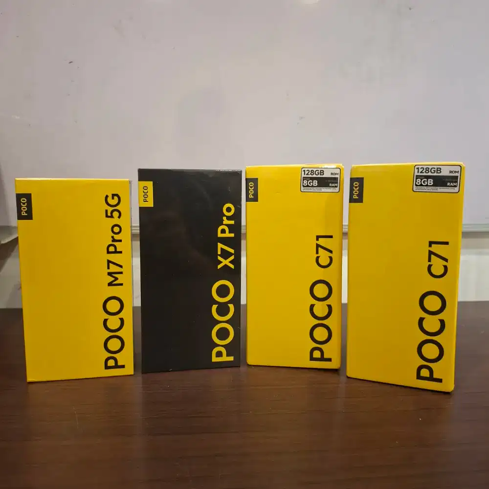 NEW POCO M7 PRO 5G 8/256GB RESMI BARU SEGEL JOGJA