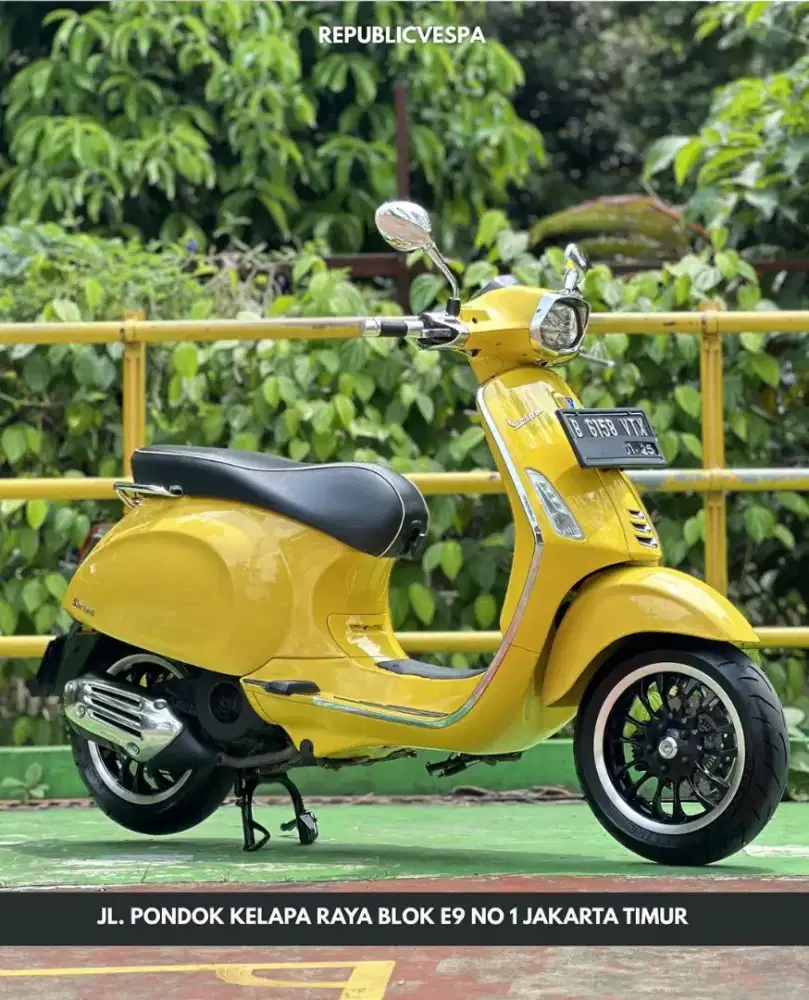 TERMURAH! VESPA SPRINT 150 IGET ABS LED THN 2019 PERFECT CONDITION