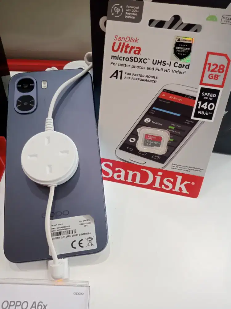 OPOO A6x Free Sandisk