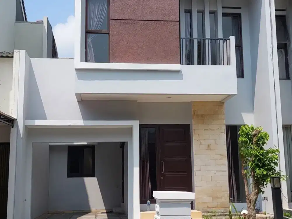Jual Rumah di Gading Serpong Cluster Newton Luas Tanah 128 Lebar 7