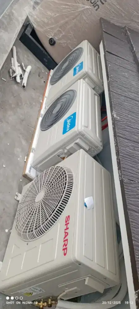Terima dingin paket AC Sharp + pasang