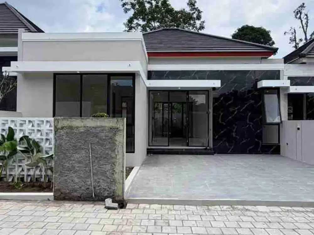 RUMAH MEWAH MODERN OPEN SPACE DENGAN TANAH LUAS DI JALAN KALIURANG KM. 13 NGEMPLAK SLEMAN