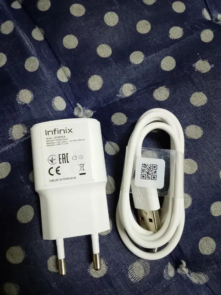 Charger original infinix smart 10