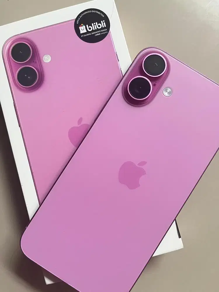Iphone 16plus pink (like new) nego tipis silakan