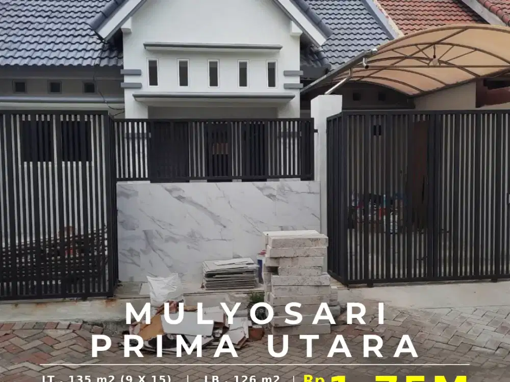Dijual Rumah Bagus dan Asri, Mulyosari Prima Utara, Surabaya