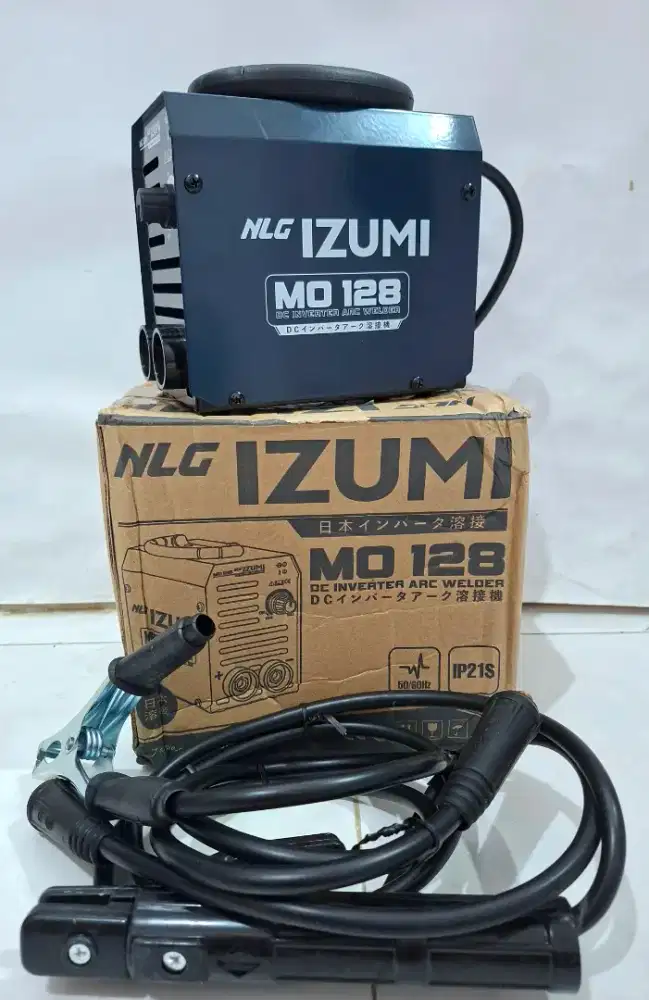 Baru IZUMI japan 128 inverter welder 450w mesin trafo las
