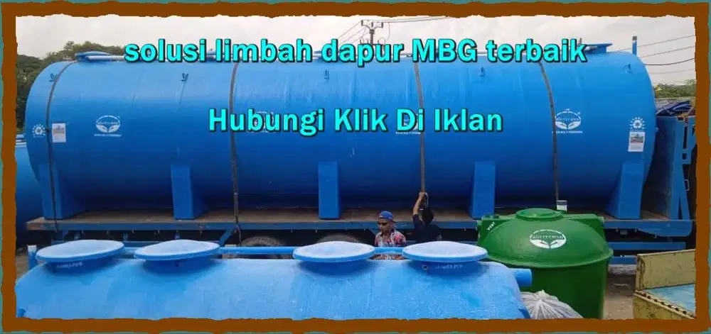 IPAL dapur anti bau MBG