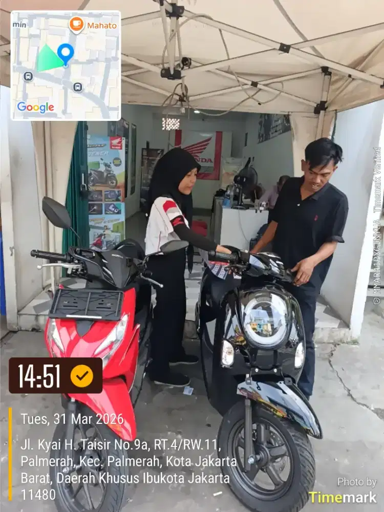 Lowongan marketing motor Honda