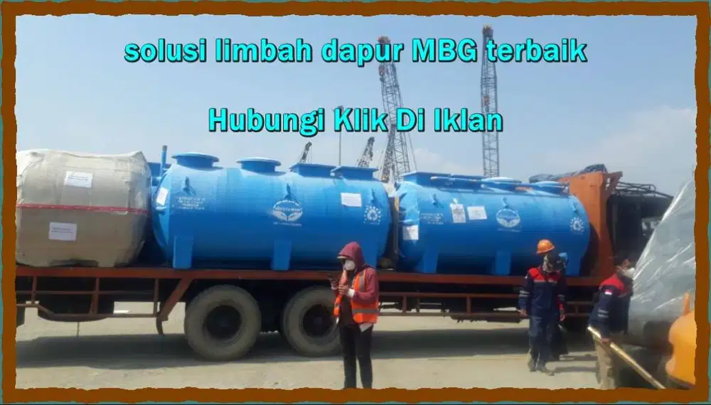 sistem IPAL dapur makanan MBG