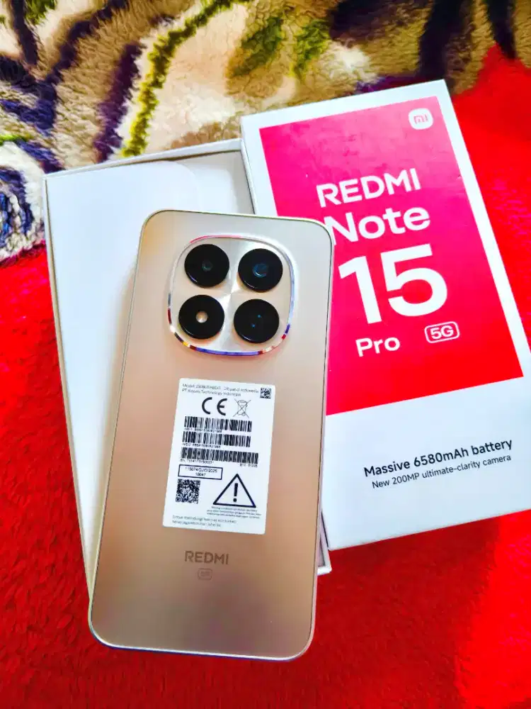 Redmi Note 15 Pro 5G Ram 12/512 Like New Garansi Panjang