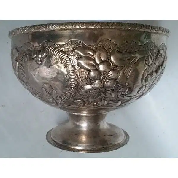 Vintage antik Big holy grail / bokor tua ukuran besar ritual era kolon