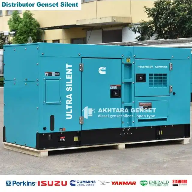 Genset CUMMINS 80 Kva Silent Type