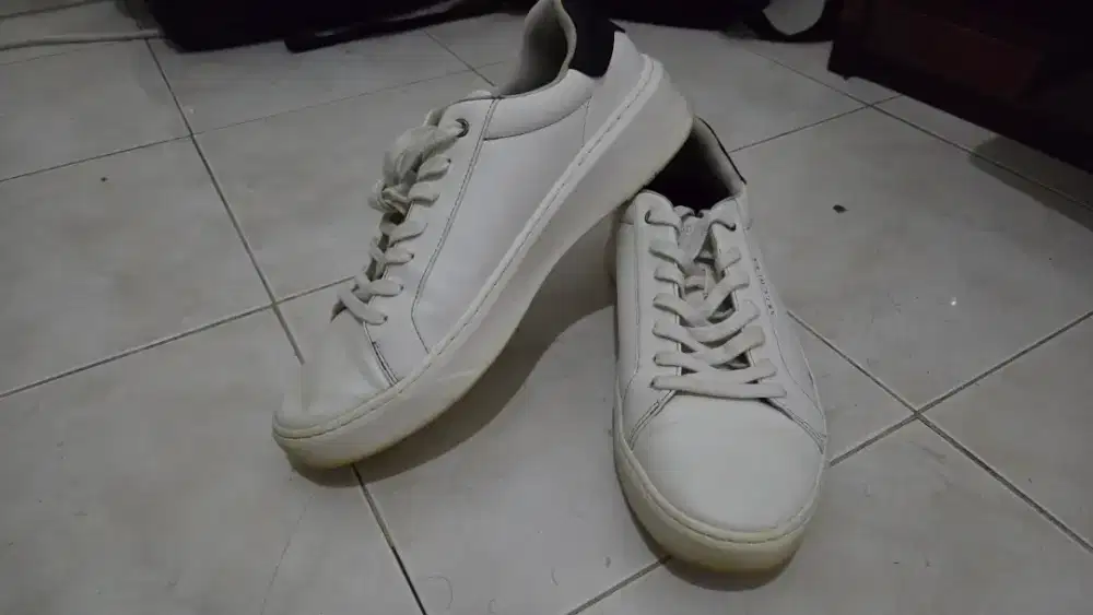 [ORIGINAL] Sepatu Skechers White SN 183175 Big Size 45 (29cm)