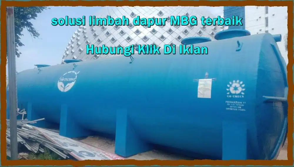 IPAL untuk dapur skala besar