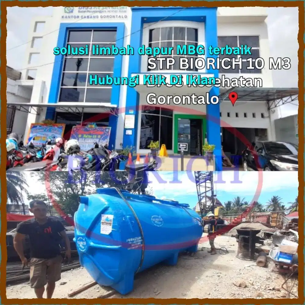 IPAL dapur anti bau MBG