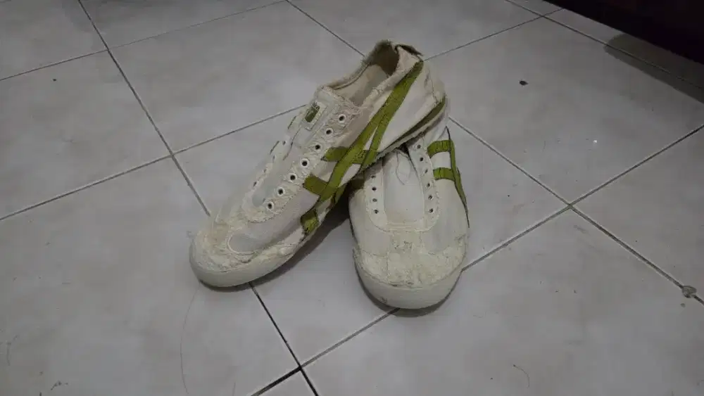 [ORIGINAL] Sepatu Onitsuka Tiger Mexico 66 Slip-On Birch Moss