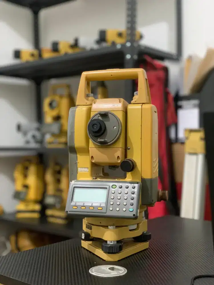 DIJUAL TOTAL STATION TOPCON GTS 255 UNIT SAJA (INCLUDE BOX+KALIBRASI)