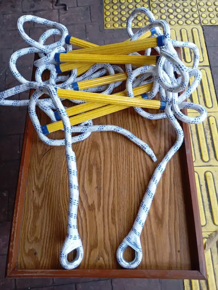 JUAL MURAH & NEGO. TALI NILON TANGGA DARURAT