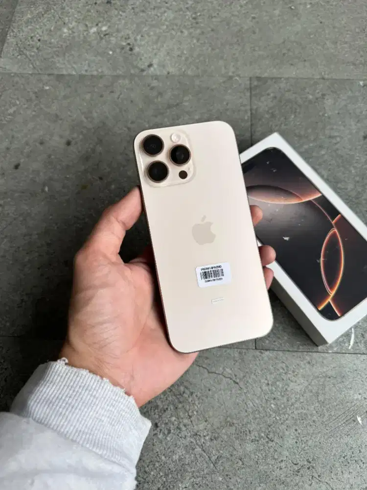 Ready 16 pro max 256gb garansi ibox bisa cicilan