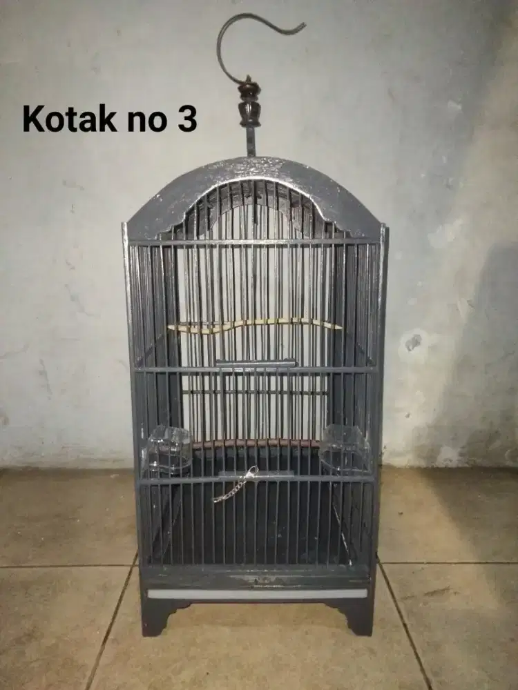 Kandang kotak no.3 + kerodong