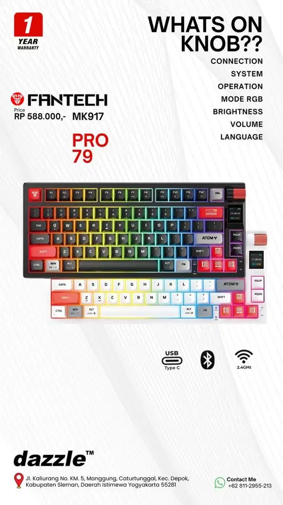 FANTECH ATOM PRO 79 MK917