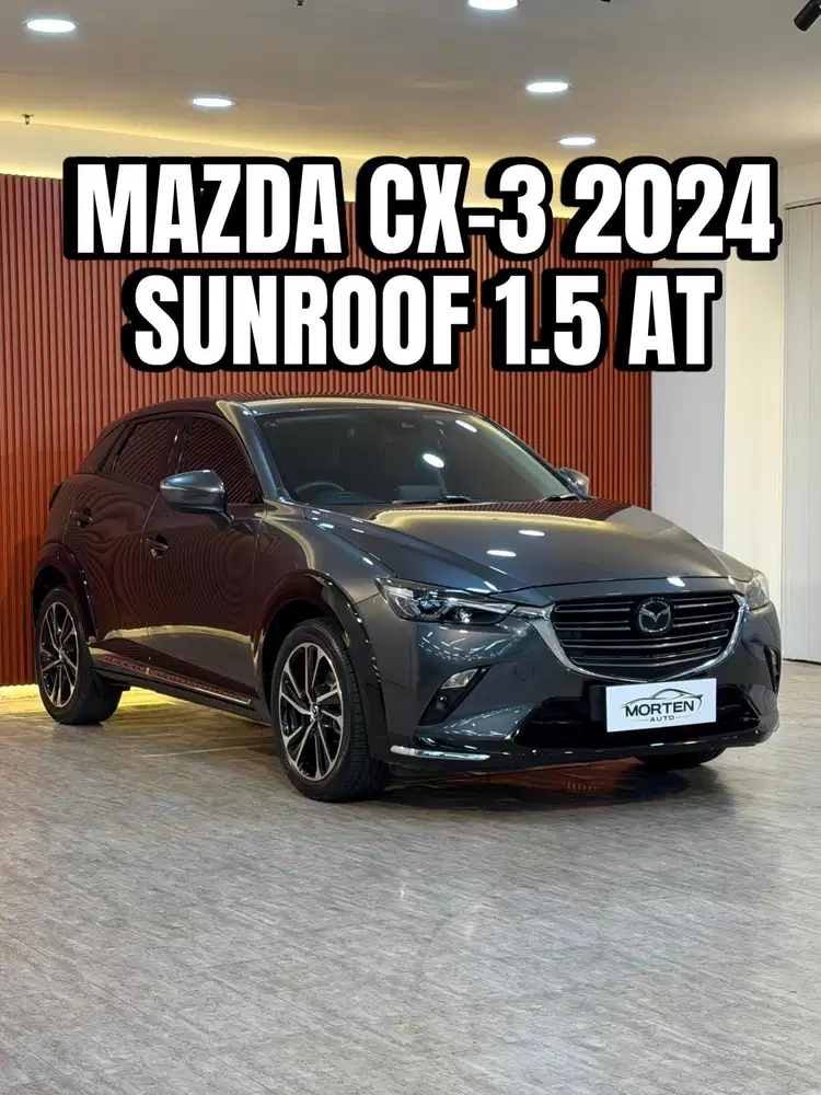[km 9rb] Mazda CX-3 Sunroof Facelift 2024