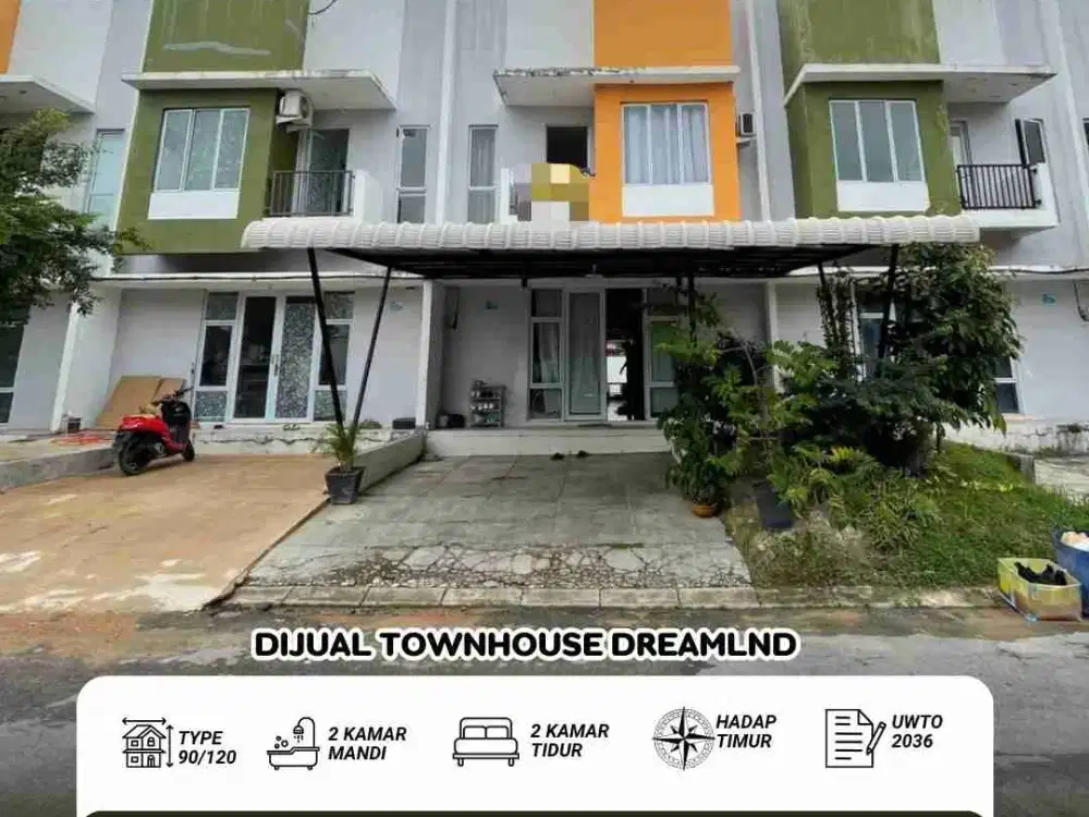 Dijual cepat Town house dreamland 2 marina city