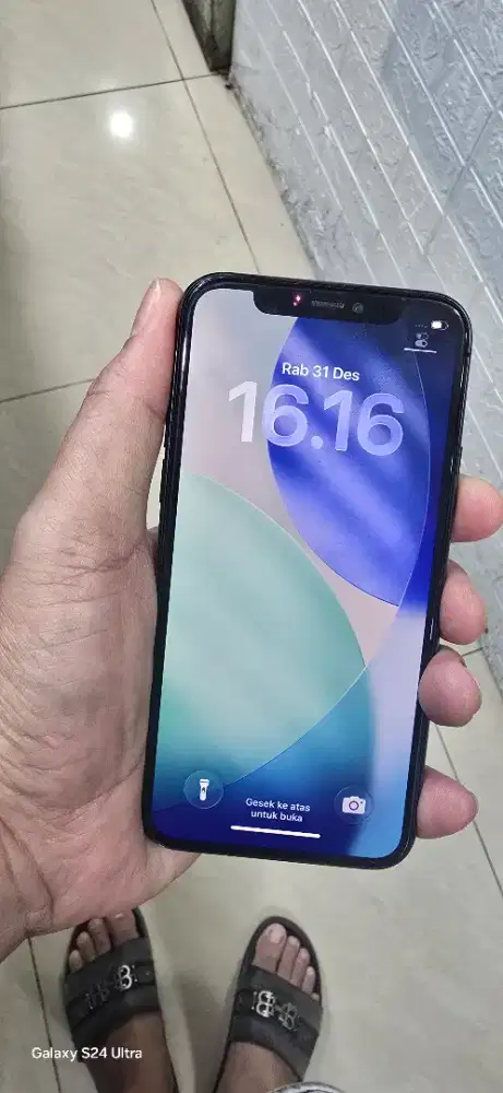 Iphone 11 promax 256gb second mulus komplit