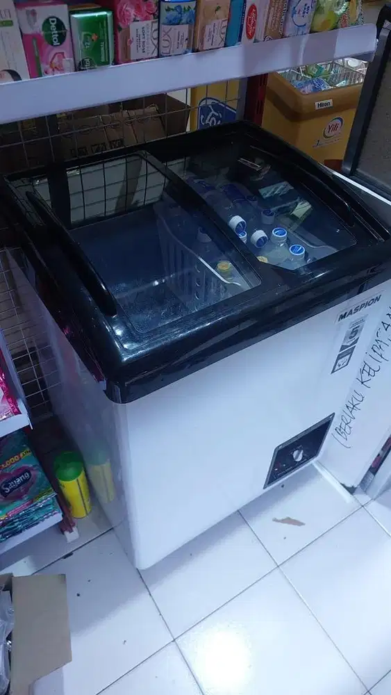 Frezer maspion di jual