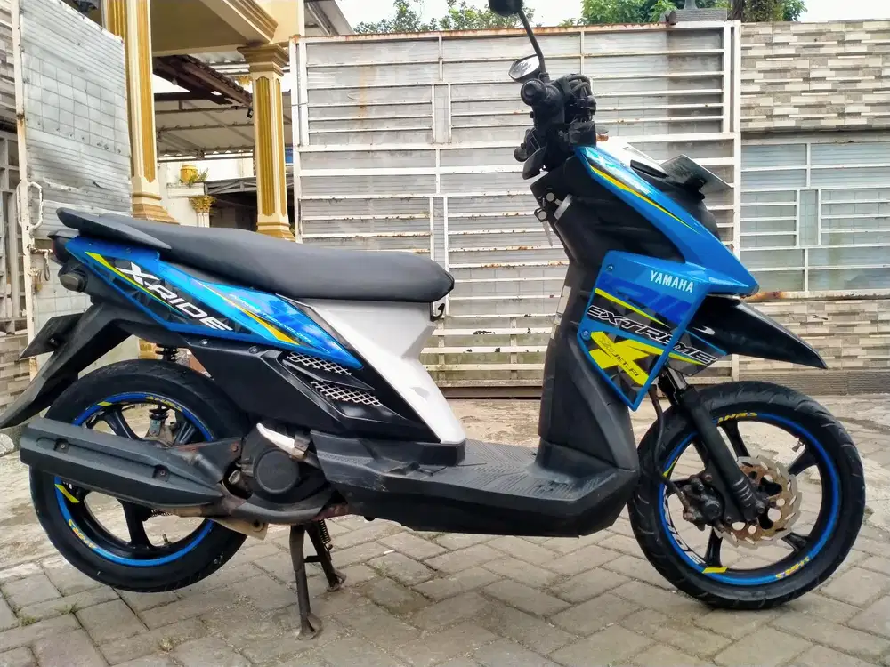 Yamaha X-Ride pajak hidup lengkap sehat keterangan detail dibawah