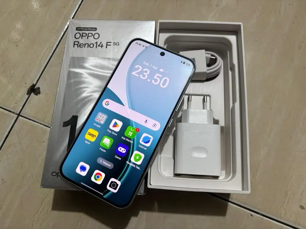 oppo reno 14f 5g 8/256gb fullset original